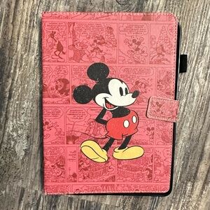 Disney Red Retro Mickey Mouse design Amazon Fire or iPad or kindle‎ cover case